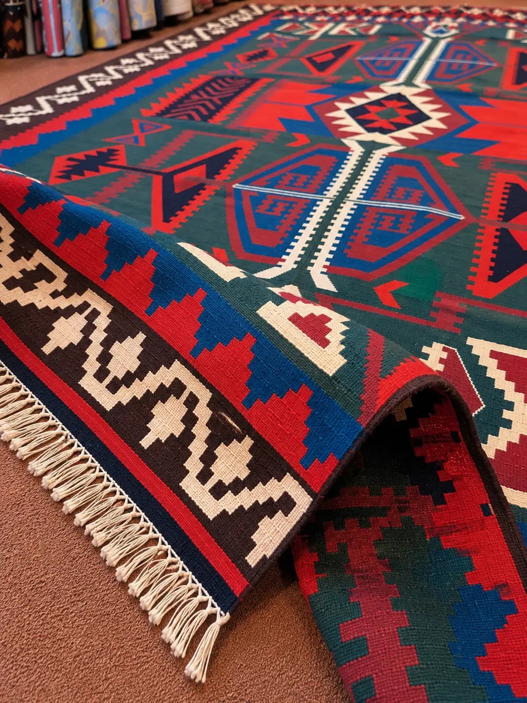Afghan Kilim Geomatric