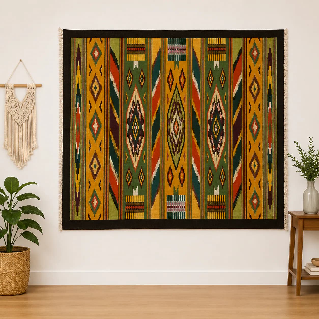 Afghan Geomatric Kilim