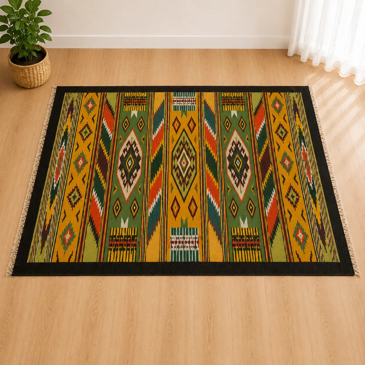 Afghan Geomatric Kilim
