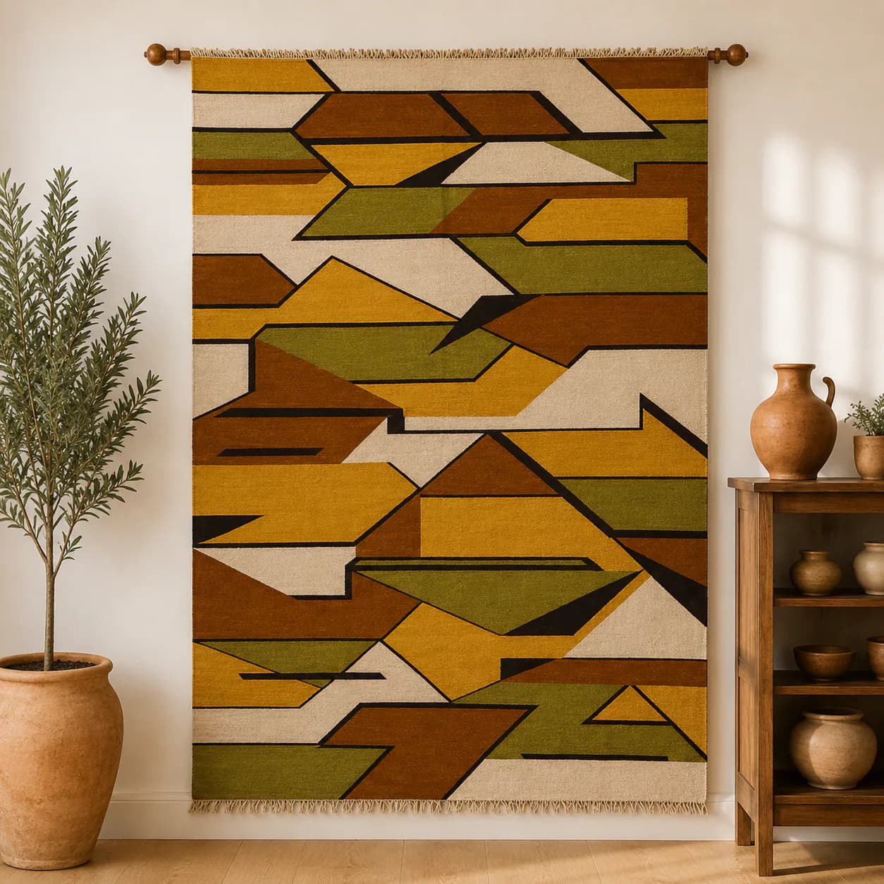 Desert Geomatric Kilim
